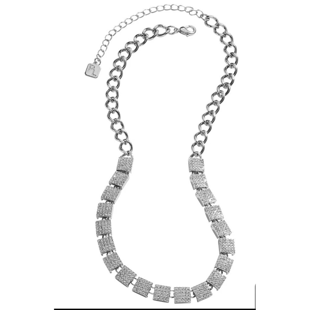 Park Lane Jewelry Spritz Necklace. Silver Sparkly Hard To Find! New In Box